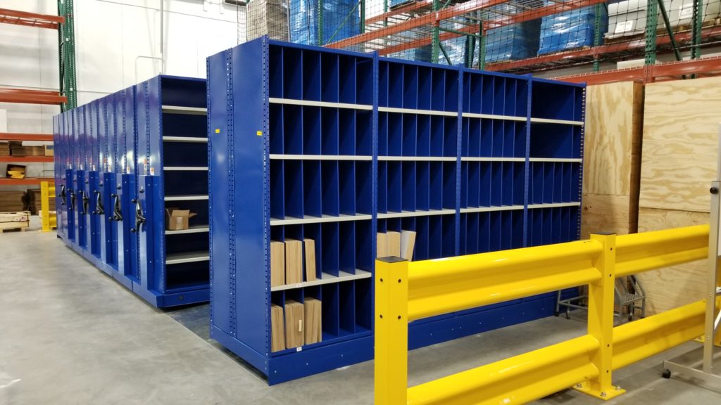 aisle storage units