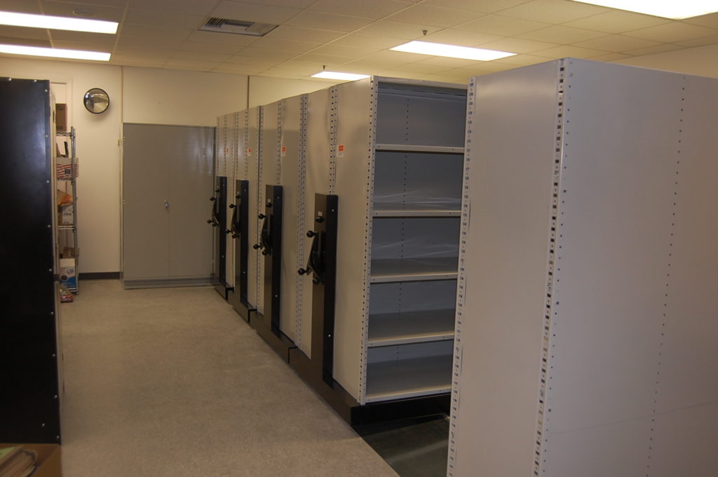 Borroughs Aisle storage units